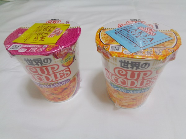 世界のCUP NOODLES