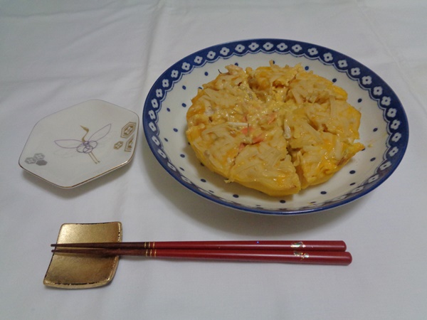 野菜の和風ピザ