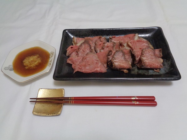 炭火焼ローストビーフ