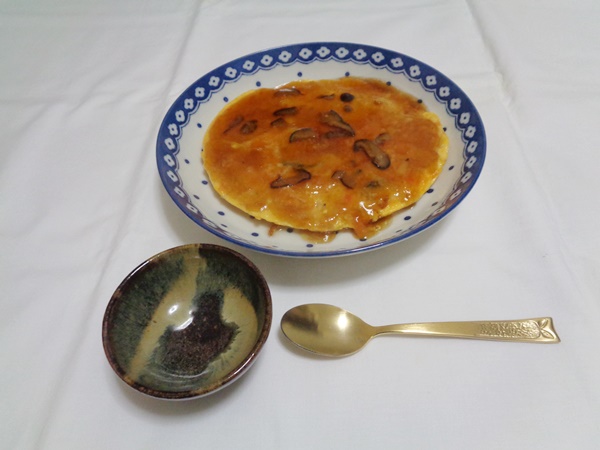 ソースかけたまご焼き