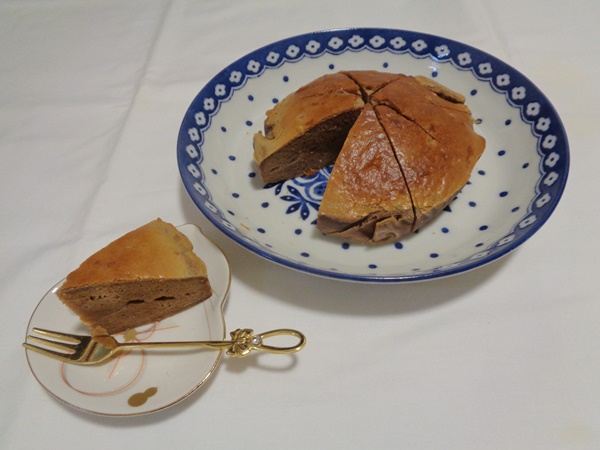 チョコレートあんケーキ